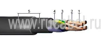 Кабель КГОТ 3х2,5+1х2,5