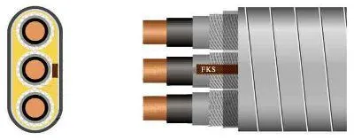 Кабель EPDM 2х70