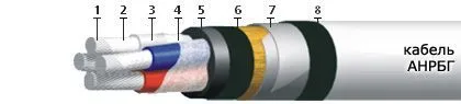 Кабель АНРБГ 3х10+1x4(ож)