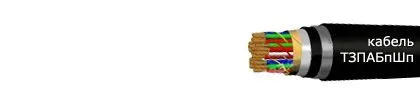 Кабель ТЗПАБпШп