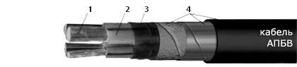 Кабель АПБВ 5х6