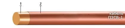 Кабель ПЭТВ-1 0,5